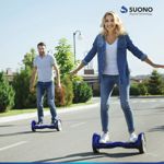 Hoverboard Suono Patineta Scooter Electrica SNVE-1000 Amarillo