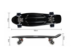 Mini Longboard Skate Gadnic