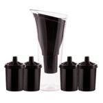 Jarra Purificadora de agua Black 2500L + 4 repuestos
