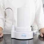 Mini Purificador De Agua Dvigi De Sobre Mesada Compact Blanco