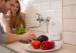Mini Purificador De Agua Dvigi De Sobre Mesada Compact Blanco