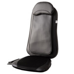 Asiento Masajeador Wolke Cervical + Espalda + Glúteos con Rodillos Calor Cosmic