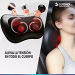 Masajeador Muscular Lumbar Cervical Cuello Suono SNMC-1001