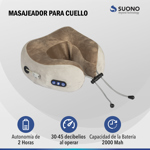 Masajeador Para Cuello Relajante Muscular Almohadilla Suave