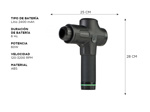 Pistola Masajeadora Gadnic 30 velocidades