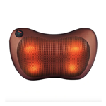 ALMOHADA MASAJEADOR CUELLO CERVICAL 12V 220V AUTO CASA