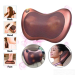 ALMOHADA MASAJEADOR CUELLO CERVICAL 12V 220V AUTO CASA