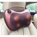 ALMOHADA MASAJEADOR CUELLO CERVICAL 12V 220V AUTO CASA