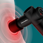 Pistola masajeadora de percusión con Frío/Calor HHG-350H-AR