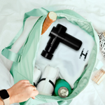 Pistola masajeadora de percusión con Frío/Calor HHG-350H-AR