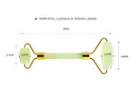 Masajeador Facial Corporal Gadnic Verde Jade