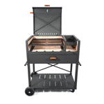 Parrilla a leña Delta Ñuke