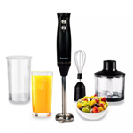 Multiprocesadora Minipimer Mixer Batidora Licuadora De Mano Color Gris