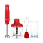 LICUADORA DE MANO KANJIHOME KJH-BL1000HB02 3 EN 1 MINIPIMER 1000W ROJA