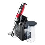 LICUADORA DE MANO OSTER FPSTHB2801 3 EN 1 MINIPIMER 800W ROJA