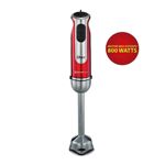 LICUADORA DE MANO OSTER FPSTHB2801 3 EN 1 MINIPIMER 800W ROJA