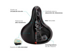 Asiento de Bicicleta Gadnic Mtb Suave Cómodo  Anti Prostático