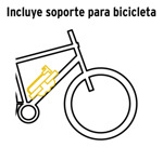 Mini Bomba Manual Para Bicicleta Truper 60 Psi, Bom-mi