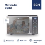 Microondas Bgh 20 Litros Digital Eco B120ds20