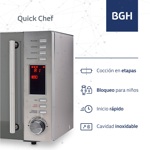 Microondas TriFunción BGH 30 Lts. B330DSS9