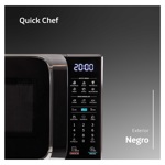 Microondas Bgh Eco Negro 20 Litros B120dn20