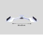 Soporte Para Microondas Y Hornos Reforzado Pared Universal