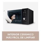 Microondas Samsung Mg23 Ceramica 23 Litros Grill 800w