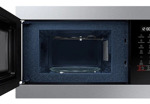 Microondas Empotrable Con Grill Samsung 22l 2350w Plateado