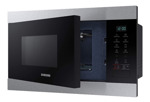 Microondas Empotrable Con Grill Samsung 22l 2350w Plateado