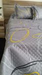 Cover Fp Home Estampado SILVER 2 1/2 Plaza 2,30x 2,35m