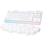 Teclado Gamer Logitech G715 Aurora White Mechanical RGB WiFi