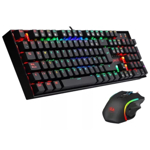 Kit Teclado Mouse Redragon K551RGB-BA-SP