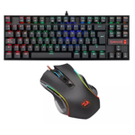 Kit Teclado Mouse Redragon K552RGB-BA-SP