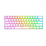 Redragon Dragonborn K630w Teclado Mecánico Red Switch Color Del Teclado Blanco Idioma Español