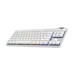 Teclado inalámbrico para juegos Logitech G Pro X Tkl  blanco