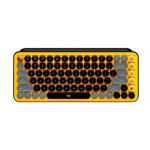 Teclado bluetooth Logitech Pop Keys QWERTY español latinoamérica color blast