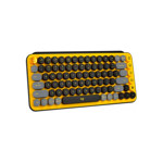 Teclado bluetooth Logitech Pop Keys QWERTY español latinoamérica color blast