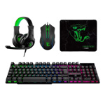 Combo Gamer Auricular Teclado Mouse Constrictor Grootslang