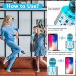 MICROFONO CON PARLANTE INALAMBRICO BLUETOOTH