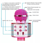 MICROFONO CON PARLANTE INALAMBRICO BLUETOOTH