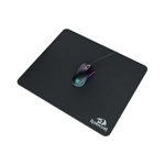 Mouse Pad Gamer Redragon Flick de goma y tela L 400mm x 450mm x 4mm negro PO31