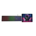 Teclado con Mouse y MPad X-Tech Hasha Gaming USB Español