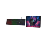 Teclado con Mouse y MPad X-Tech Hasha Gaming USB Español