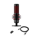MICROFONO HYPERX QUADCAST BLK-RD HYPERX-MICQC-BK (4P5P6AA)