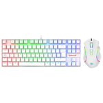 Kit Teclado Mouse Redragon Blanco K552RGB-BA-W-SP