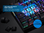 Teclado Gamer Gadnic ZT1000 Mecanico RGB Outemu Blue
