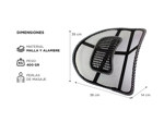 Soporte Respaldo Gadnic Apoyo Lumbar x2