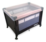 PRACTICUNA COLECHO CON MOSQUITERO ROSA/GRIS BEBESIT 2021-B