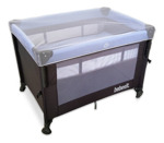 PRACTICUNA COLECHO CON MOSQUITERO ROSA/GRIS BEBESIT 2021-B