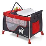 Cuna Plegable Practicuna Cambiador  Felcraft Sleepy Rojo
